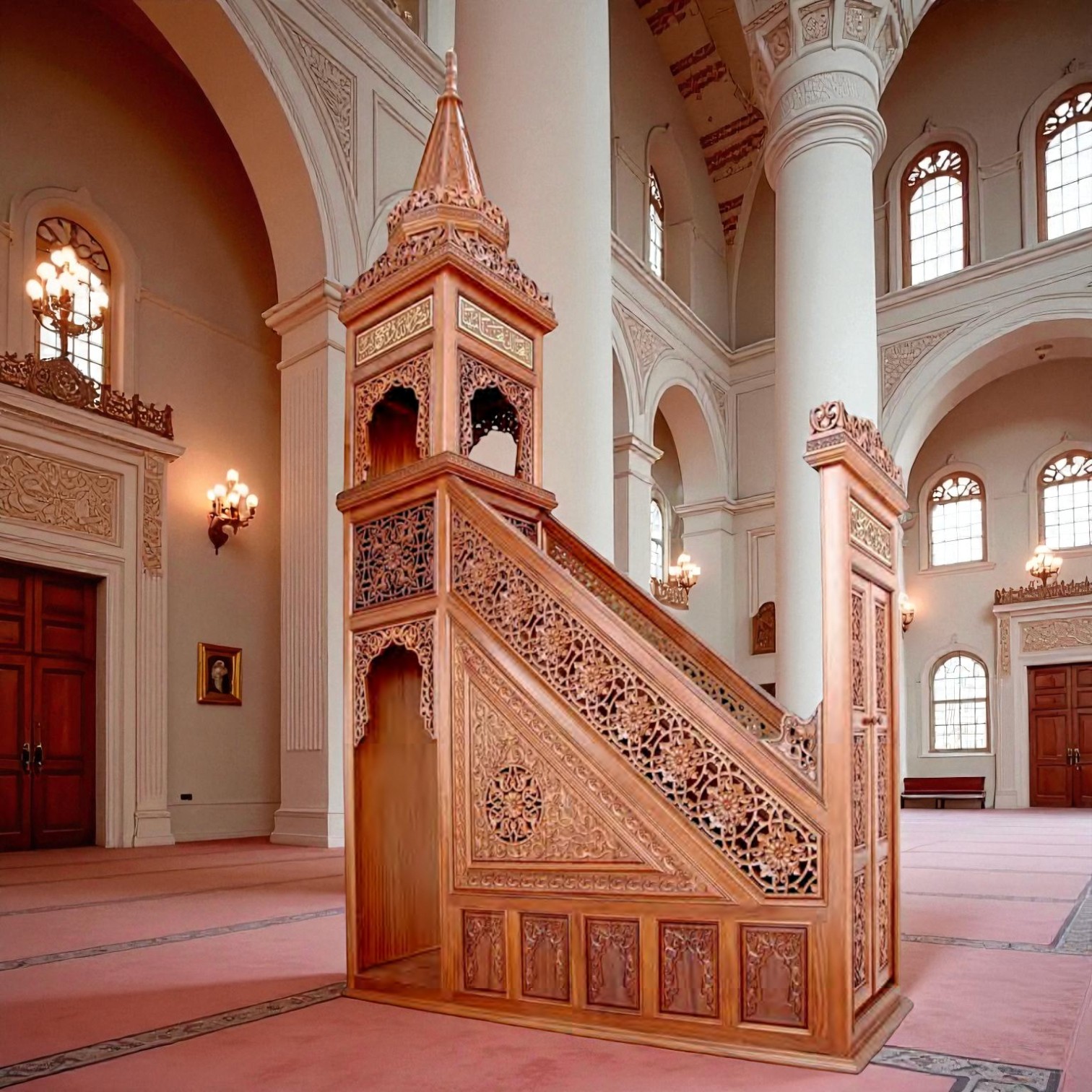 Satılık Minber: Yeni ve İkinci El Minber Fiyatları | Cami Ahşap Üretim