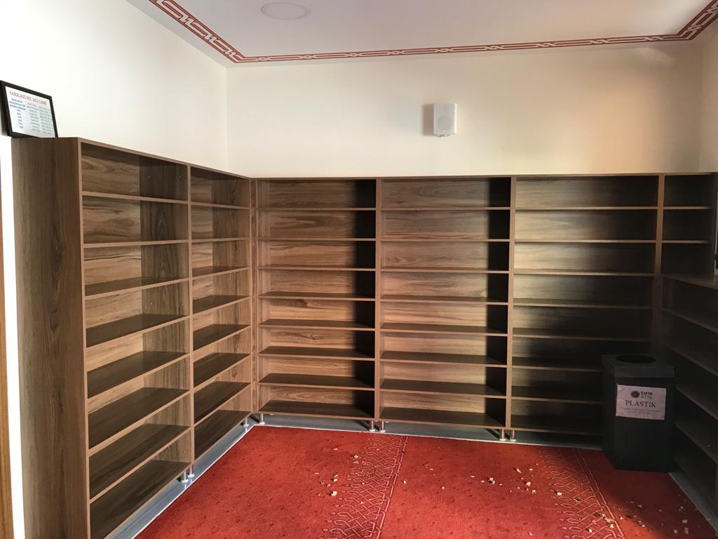 Cami Ayakkabılık Modelleri ve Fiyatları | Cami Ahşap Üretim