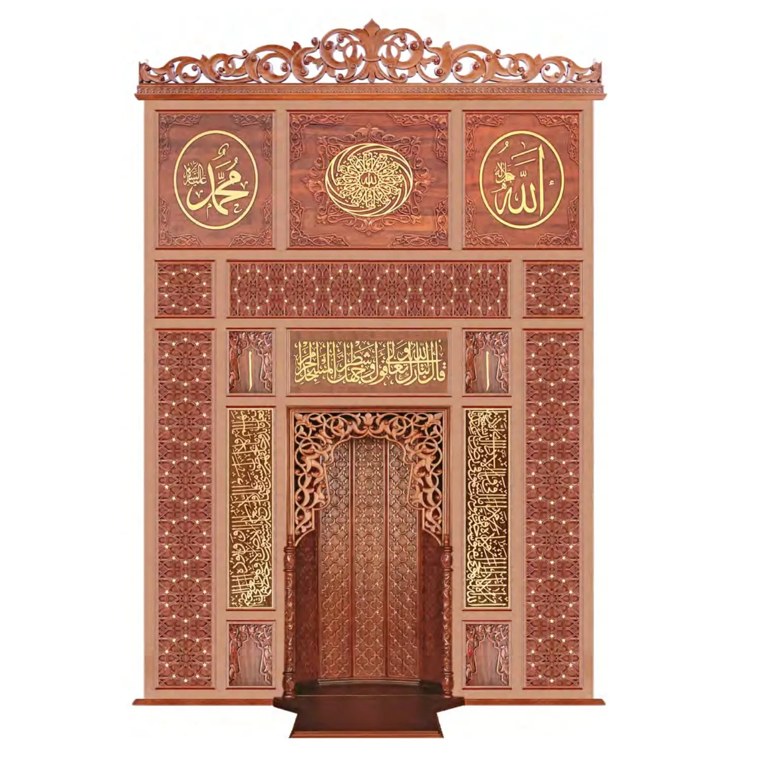 Klasik Ahşap Mihrap Modeli