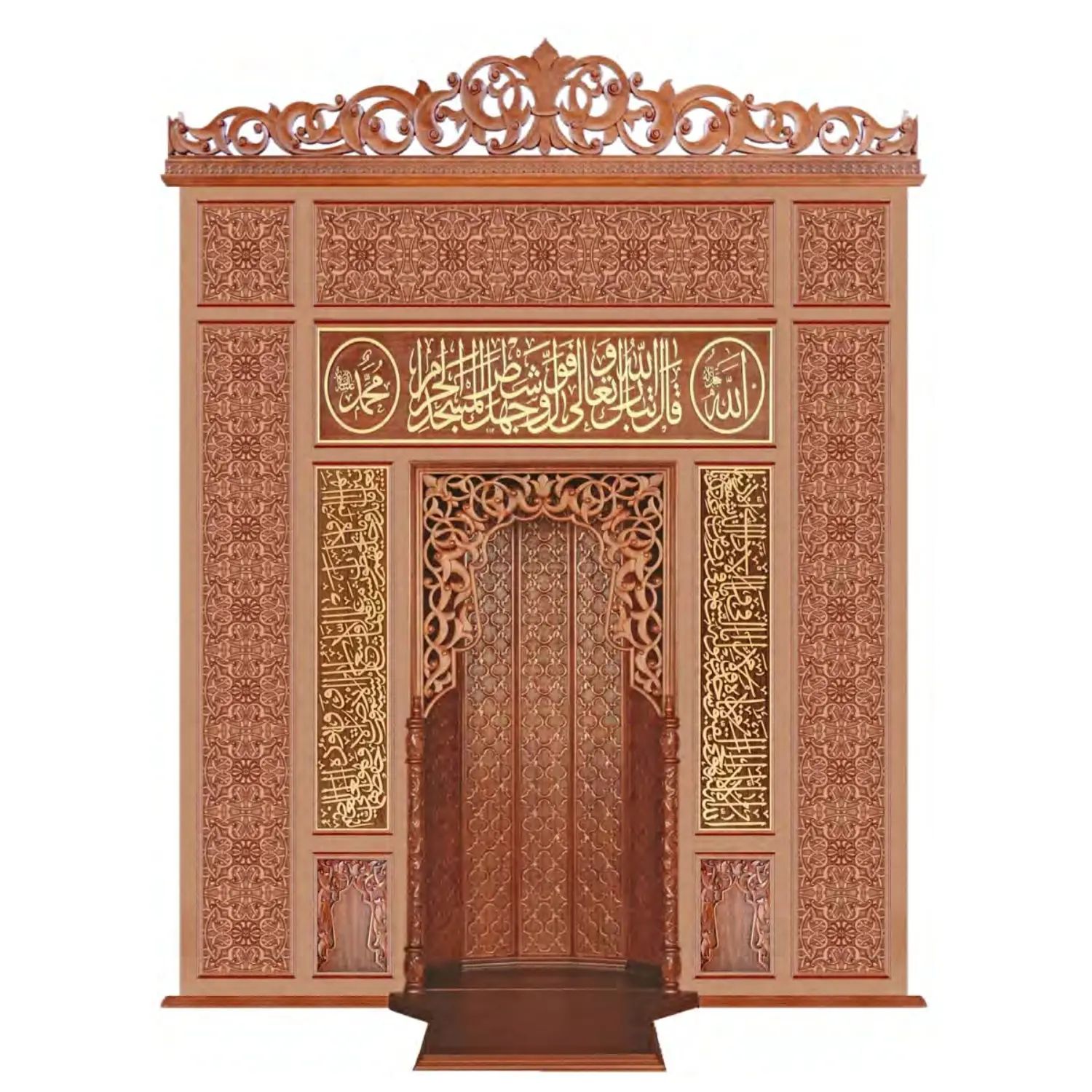 Ahşap Cami Mihrap Modeli